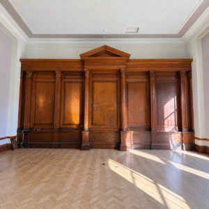 Original Woolton Hall Oak Panelling