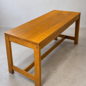 Contemporary Solid Oak Dining Table