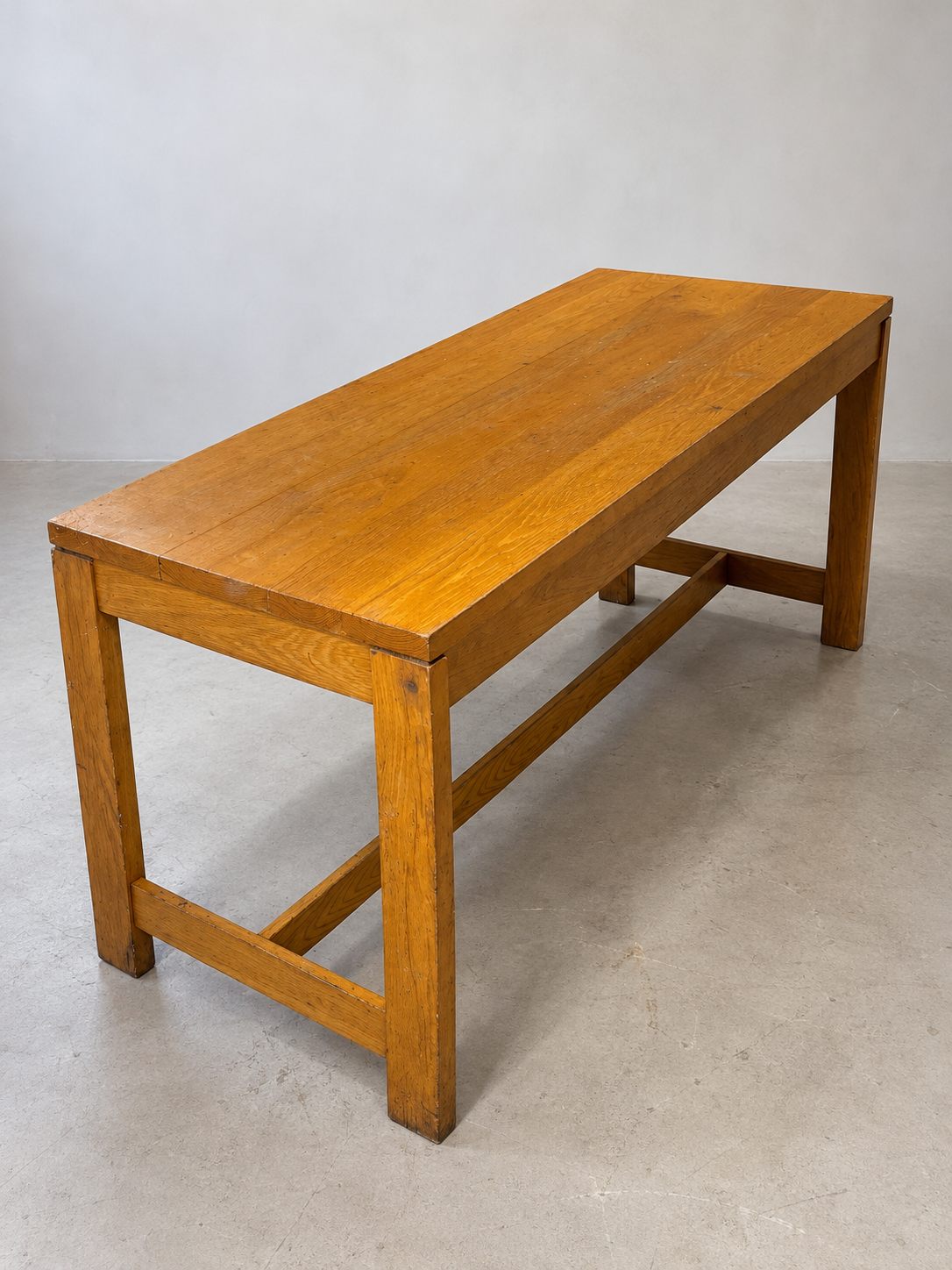 Contemporary Solid Oak Dining Table
