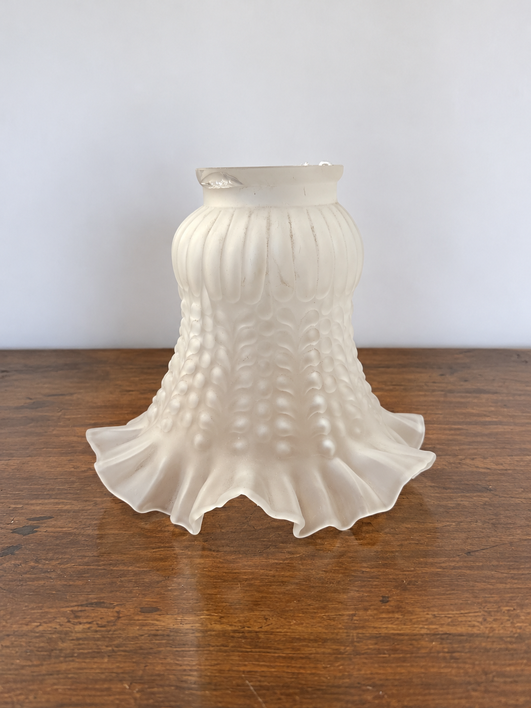 French Petticoat Glass Shade