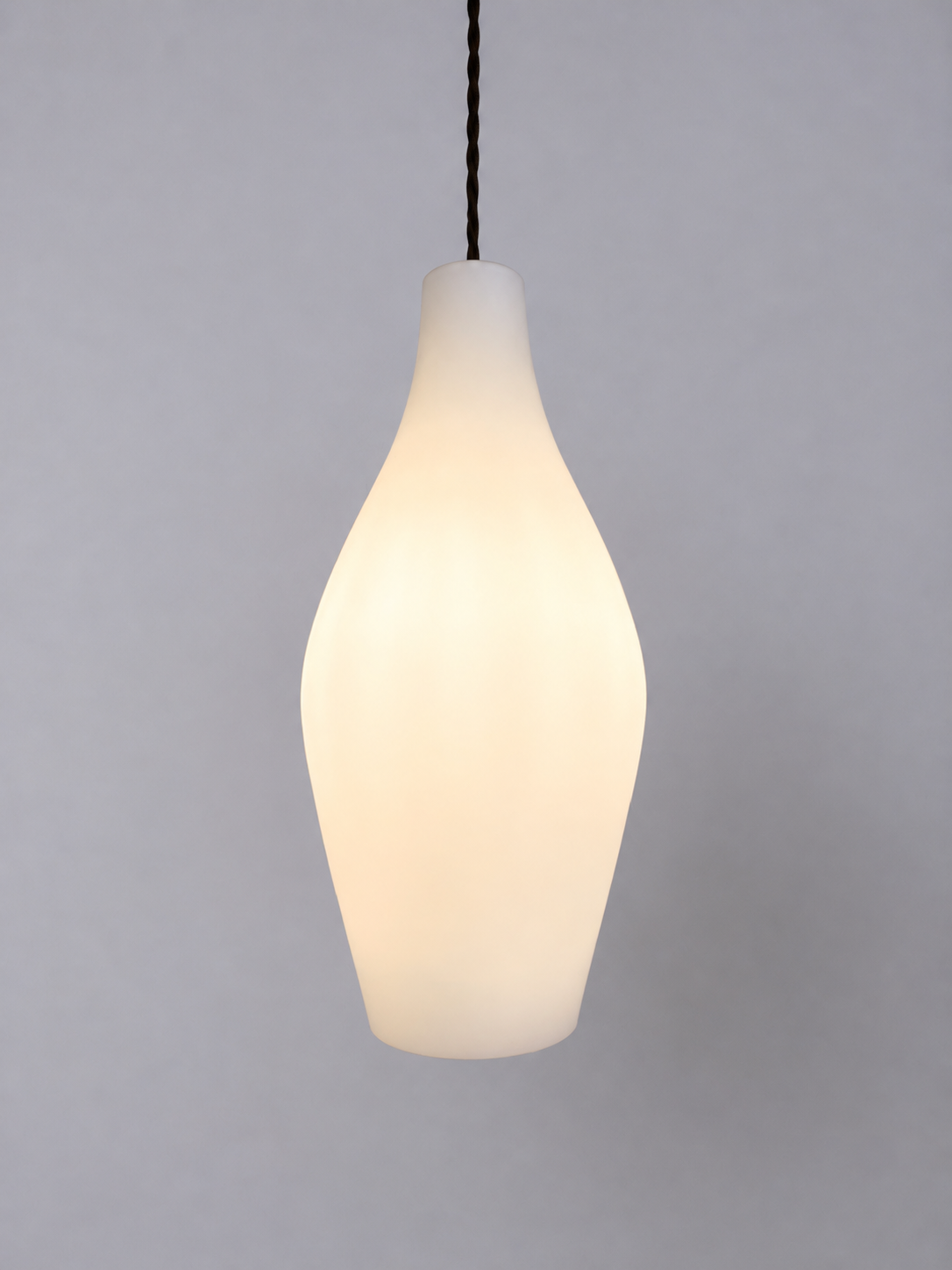 1960s Hand Blown Skittle Pendant