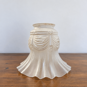Art Deco Frosted Tulip Shade