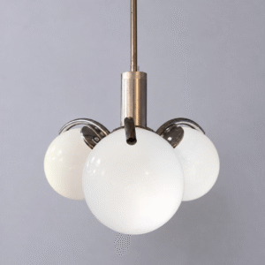 Alternative view of 1970s French Delmas Chandelier