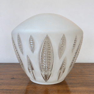 Art Deco Frosted Glass Shade