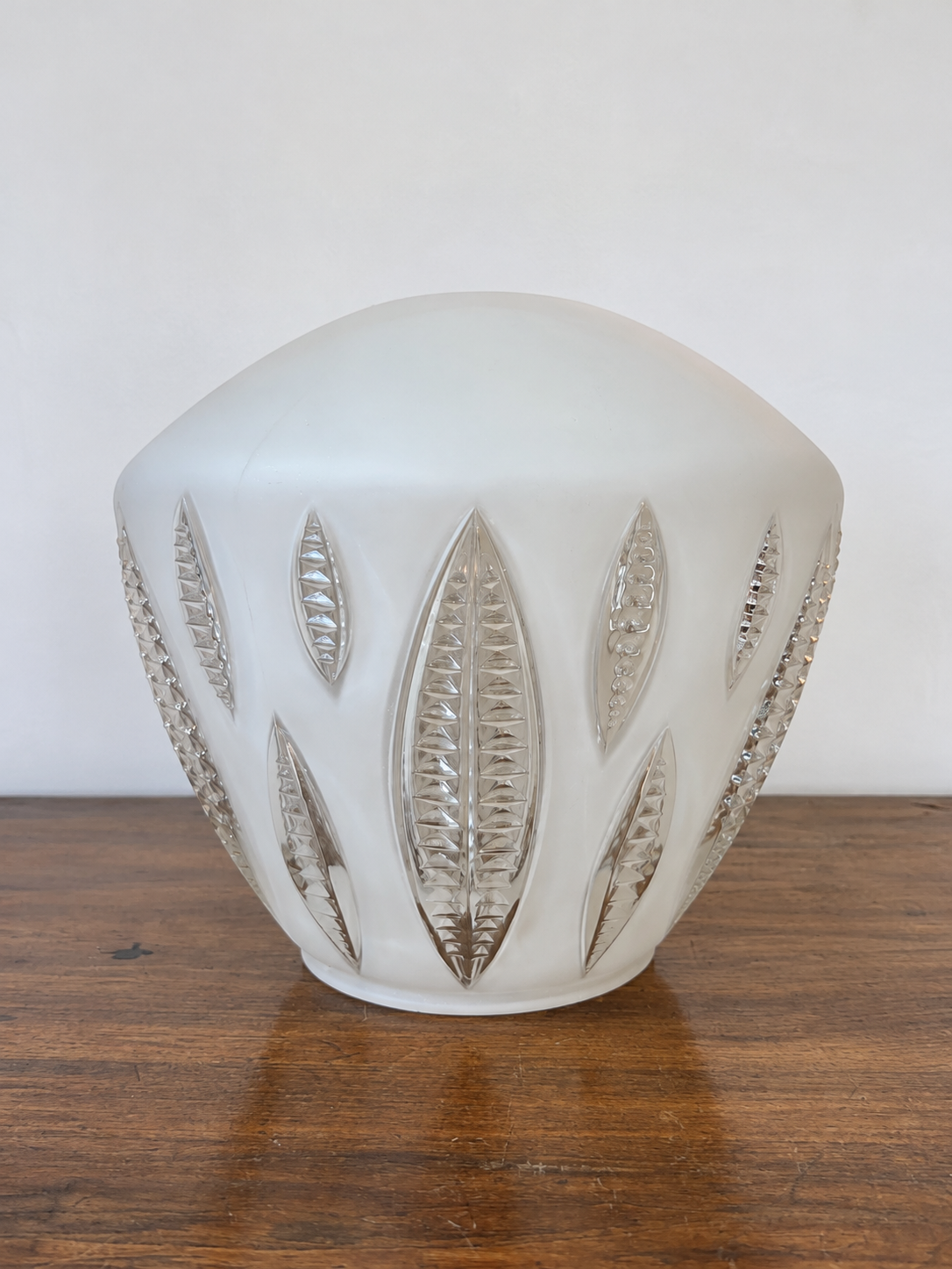 Art Deco Frosted Glass Shade