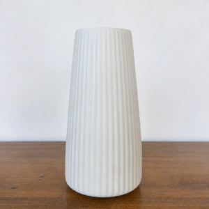 Mid Century Cylindrical Ribbed Shade