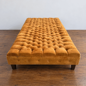 Contemporary Large Chesterfield Ottoman