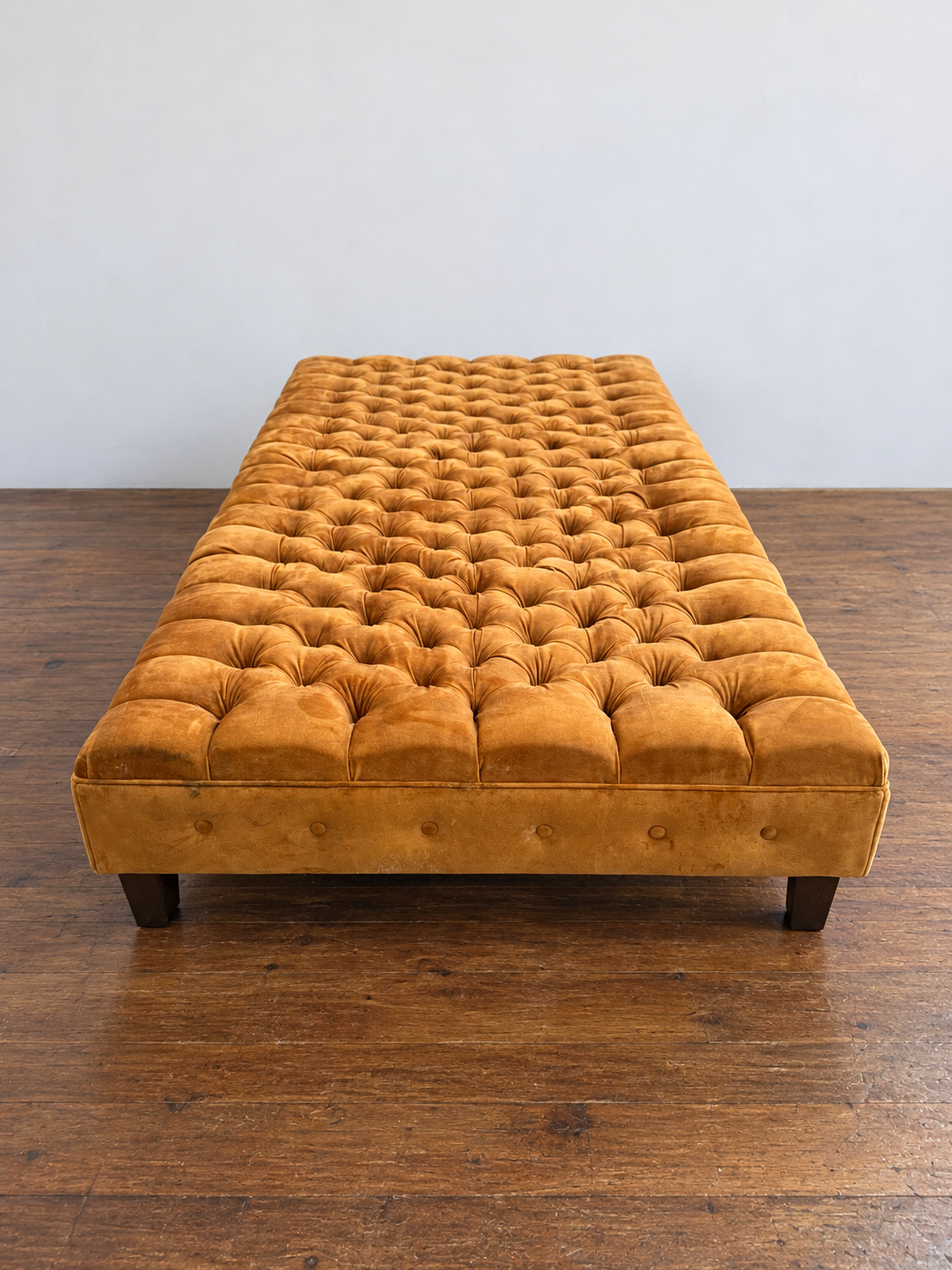 Contemporary Large Chesterfield Ottoman