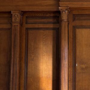 Original Woolton Hall Oak Panelling Original Woolton Hall Oak Panelling