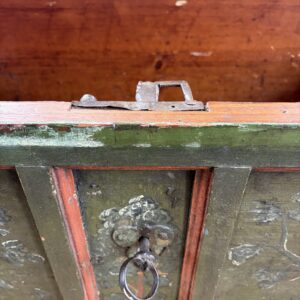 Antique Hand Painted Wooden Chest