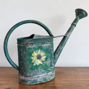 Vintage Hand Painted Watering Can