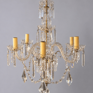 French Bohemian Crystal Chandelier
