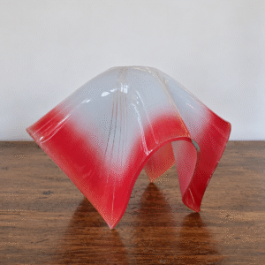1970s Red Handkercheif Shade