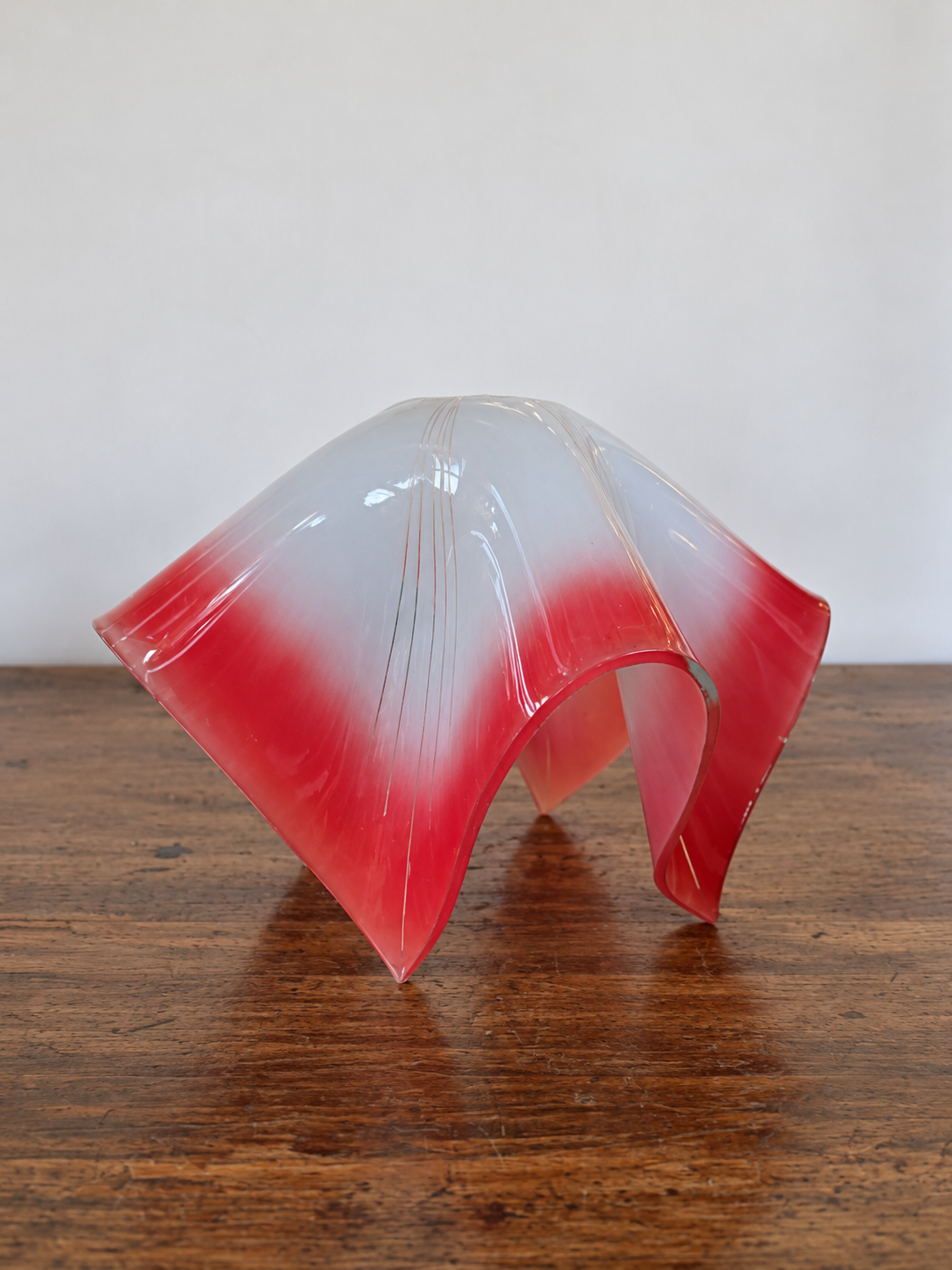 1970s Red Handkercheif Shade