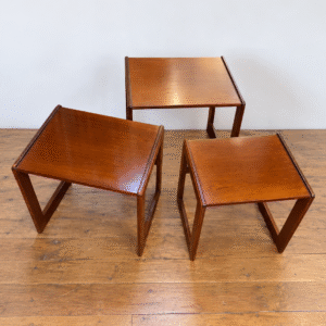 Mid Century G Plan Table Nest