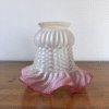French Petticoat Pink Glass Shade