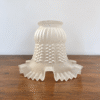French Petticoat Beaded Glass Shade