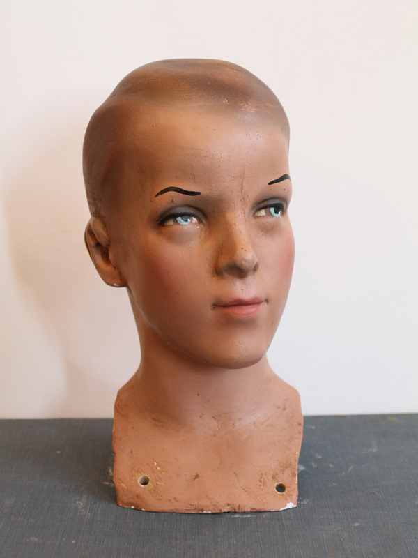 French Mid Century Millinery Head