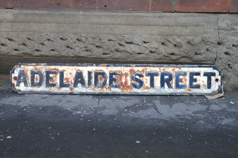 Adelaide Street Sign