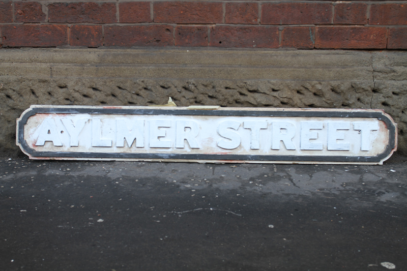 Aylmer Street Sign