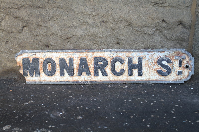 Monach St Sign
