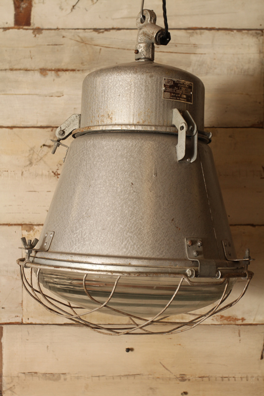 Large Industrial Caged Light