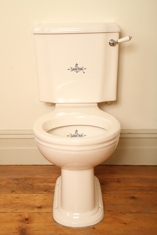 Victorian Sanitan Toilet and Cistern
