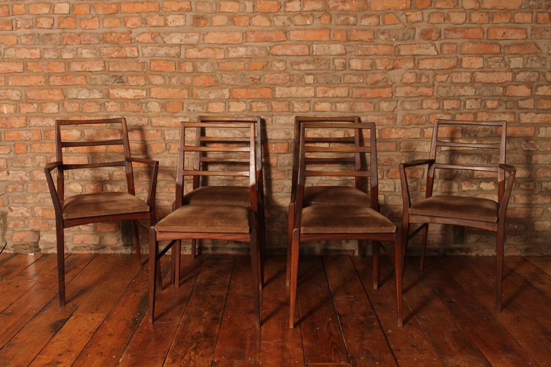 Set of 6 Teak Dining Chairs
