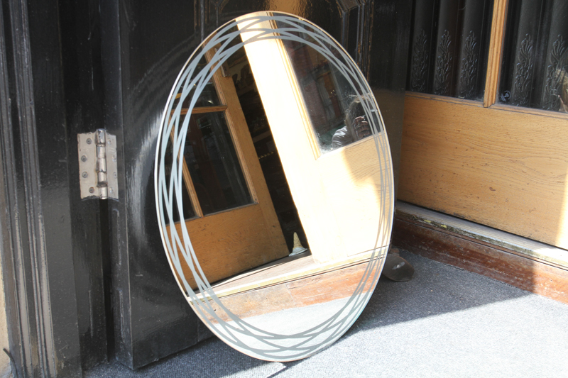 Etched Illuminated Mirror