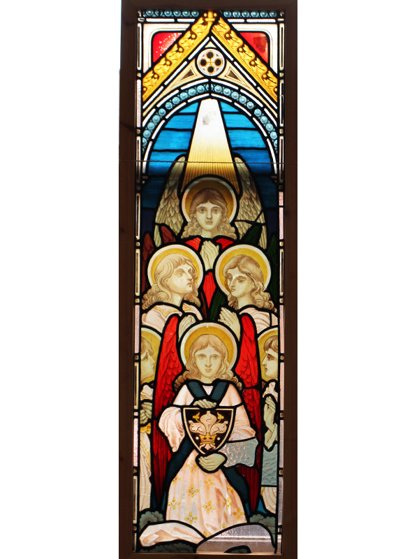 Stained glass  Panel of Angels