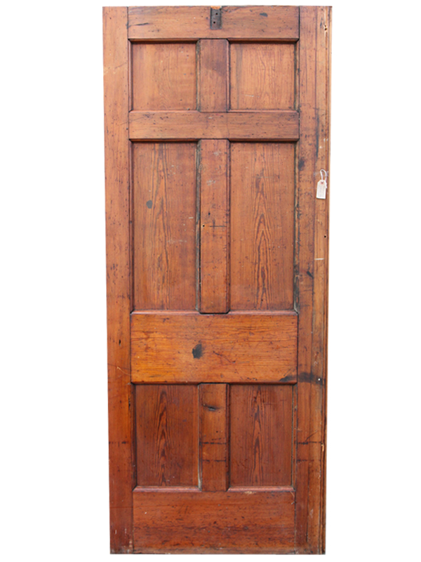 Victorian Pitch Pine 6 Panelled Door