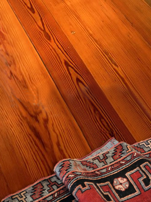 Re-Sawn Pitch Pine Plank – Priced Per Sq/M