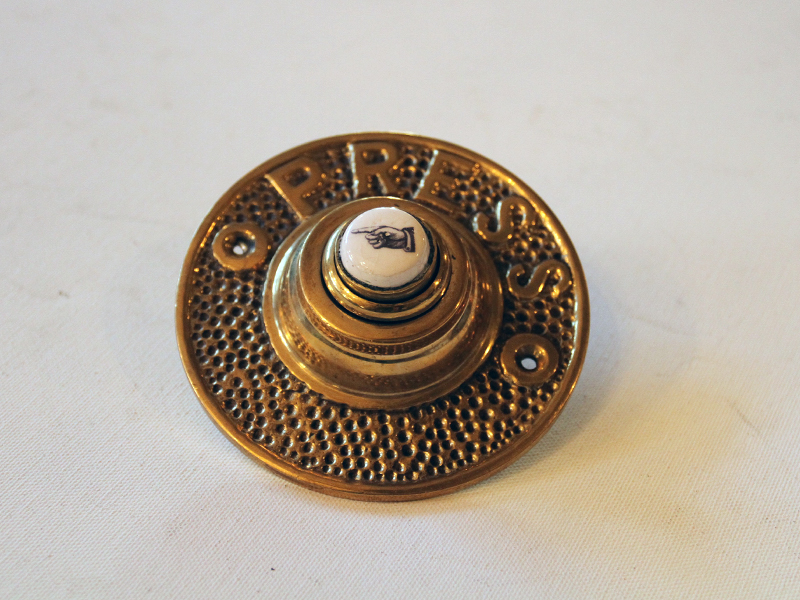 Victorian Style “Press” Door Bell