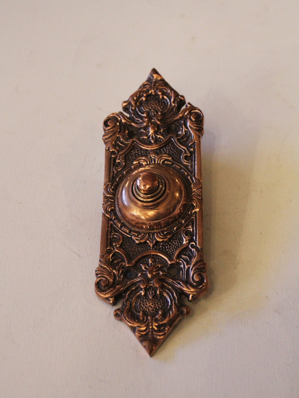 Ornate Copper Door Bell