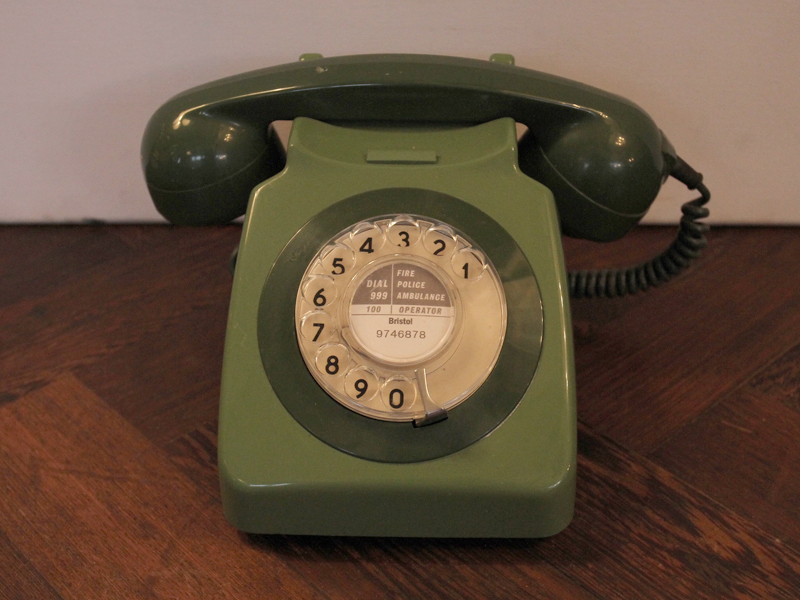 1960s Bakelite Telephone
