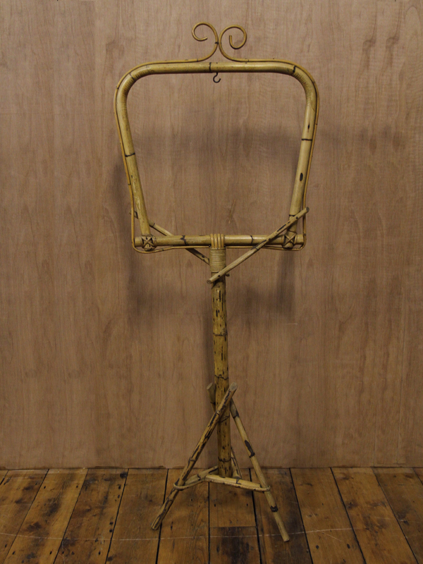 Antique Bamboo Bird Cage Stand