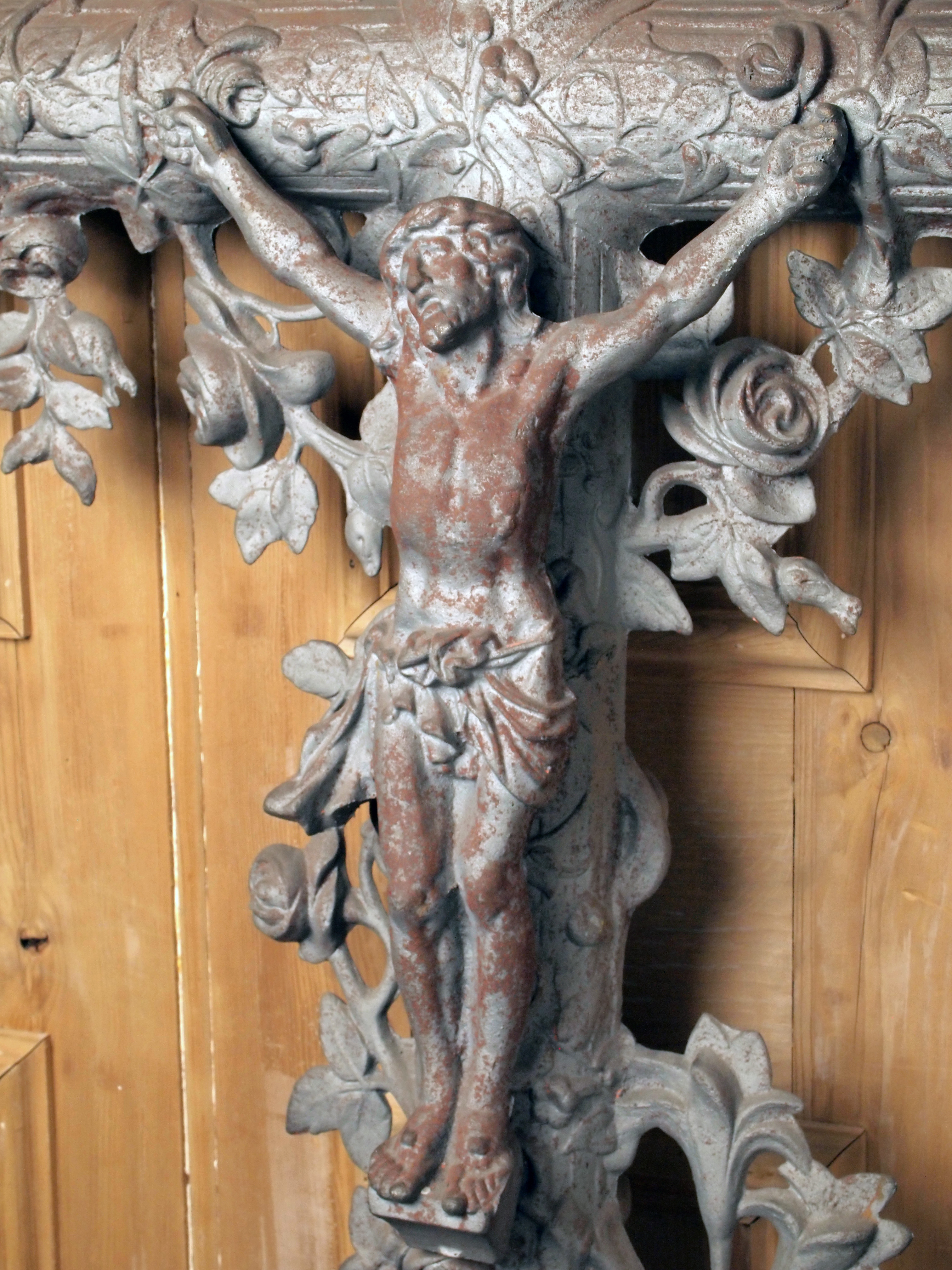 Ornate Iron Crucifix