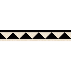 Large Dogtooth Border Design - Olde English Tiles