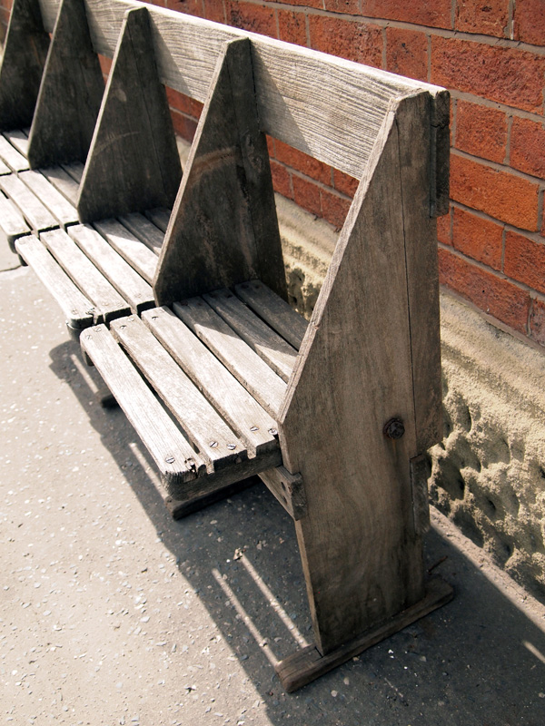 Wooden Folding Bench