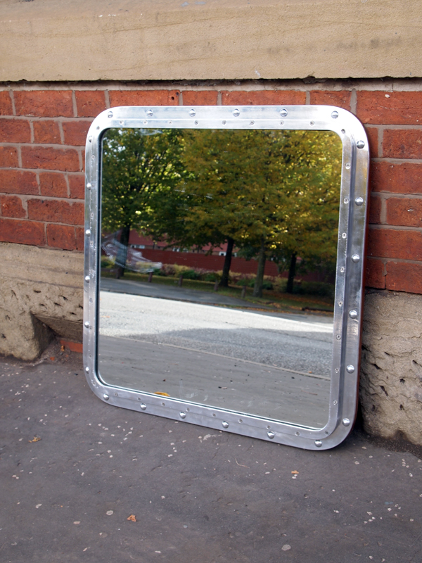 Square Porthole Mirror