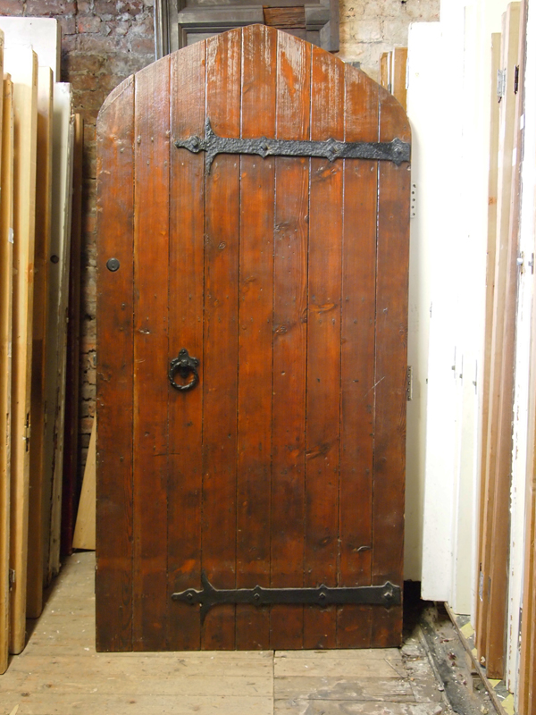 Arched Pine Door