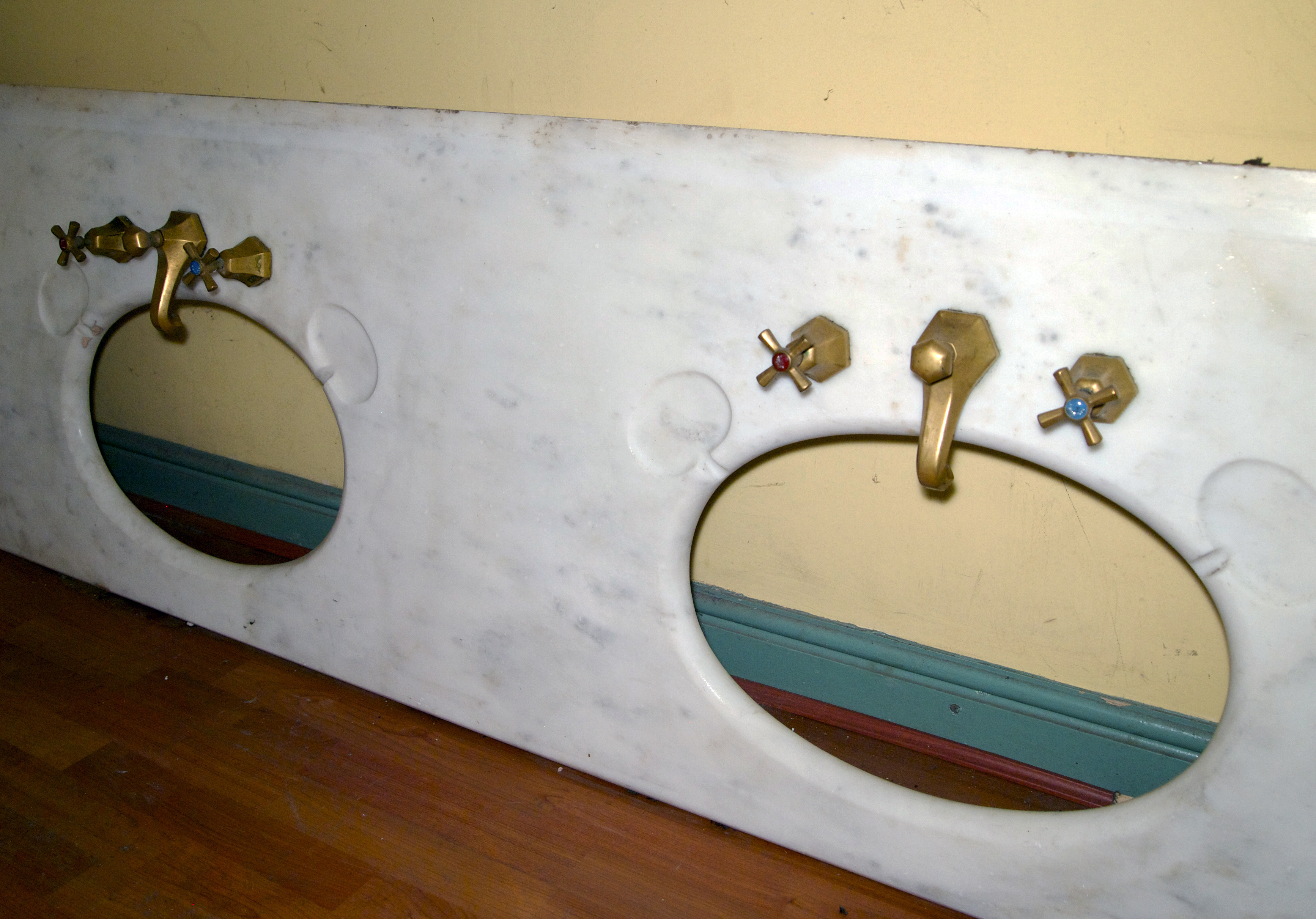 Double Marble Sink