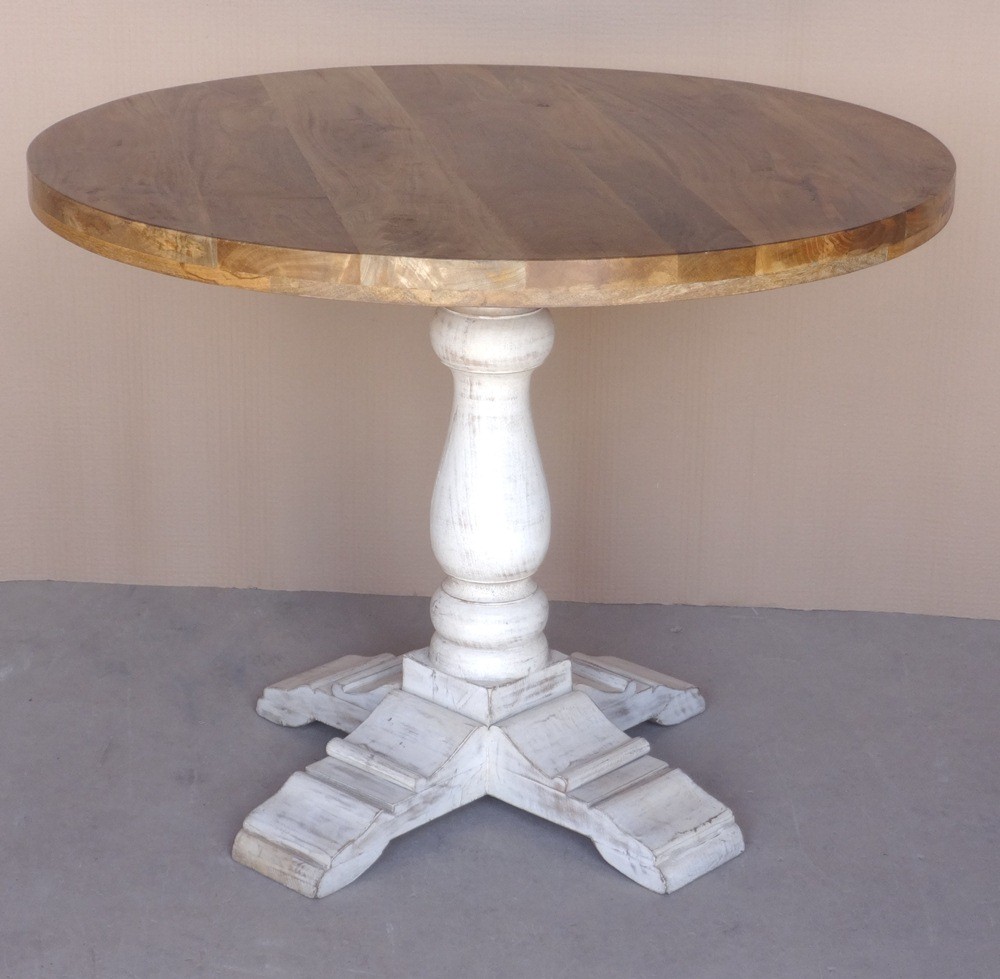 Round Table with Pedestal Base