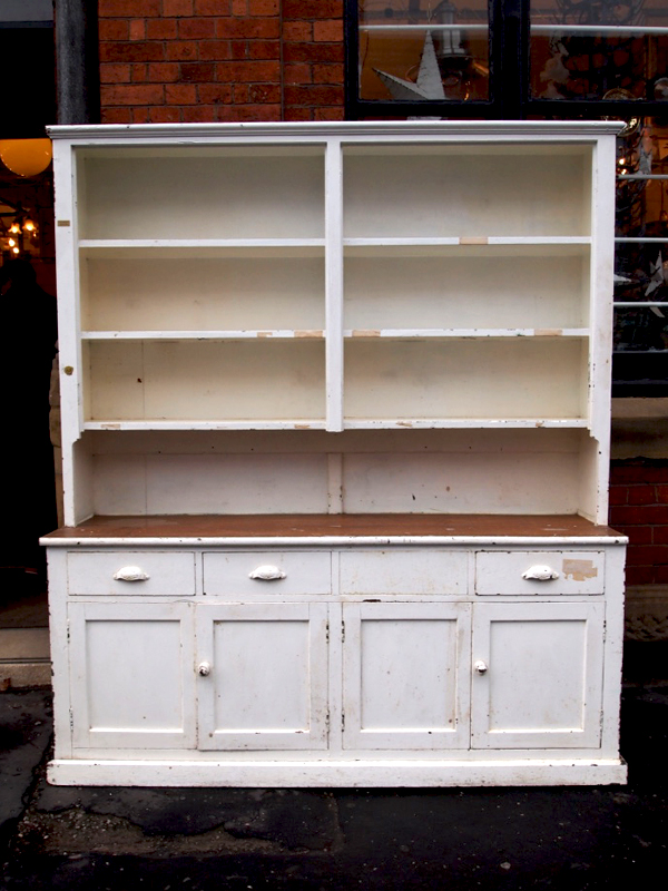 White Painted Shelving and Storage Unit