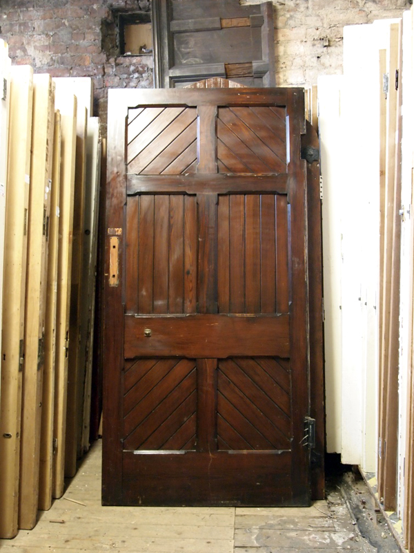 Victorian Pitch Pine Door