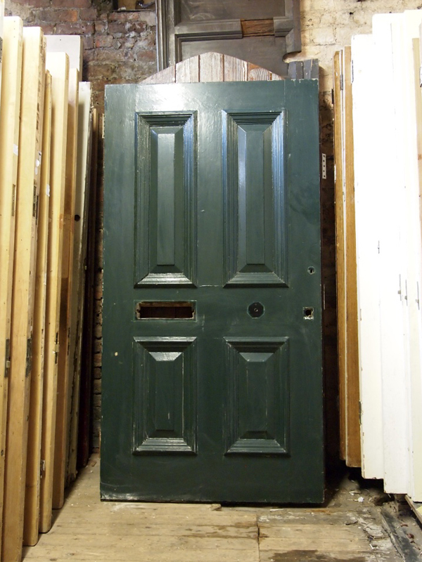 Victorian Pine Felded Panel Exterior Door