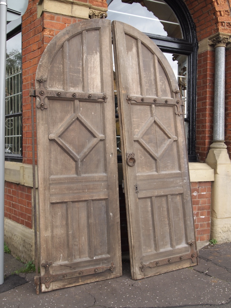 Arched Oak Doors