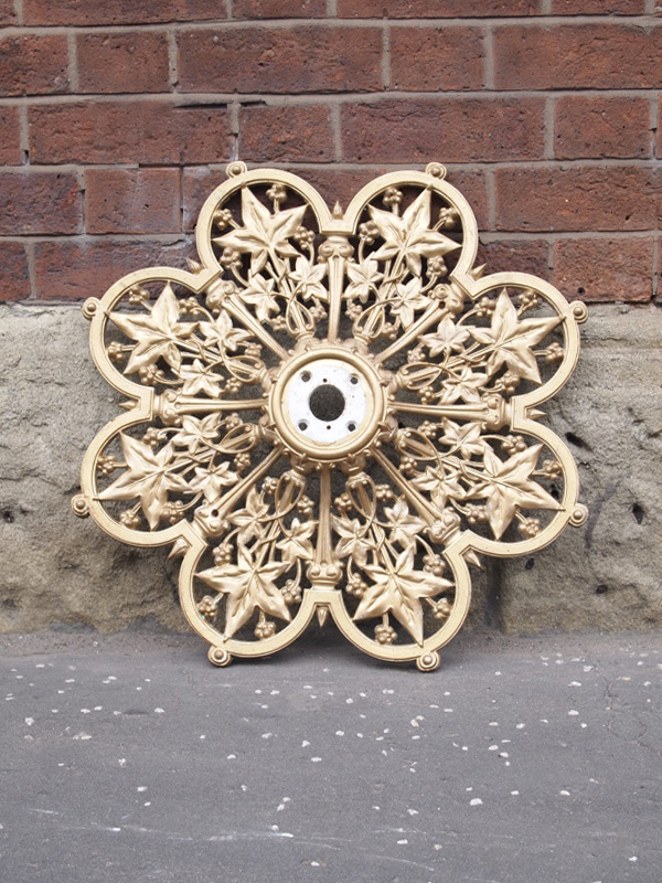 Gold Ceiling Rose
