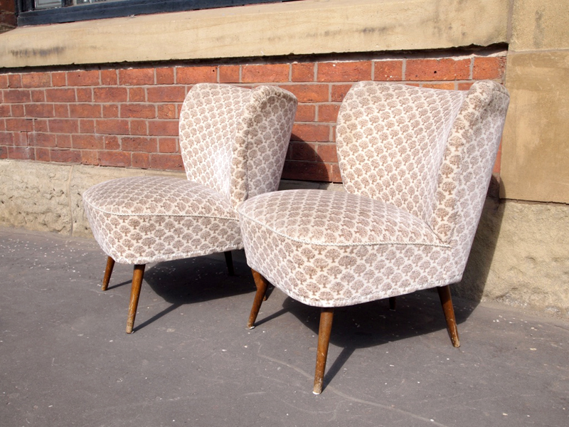 Alternative view of Mid Century Cocktail Chair